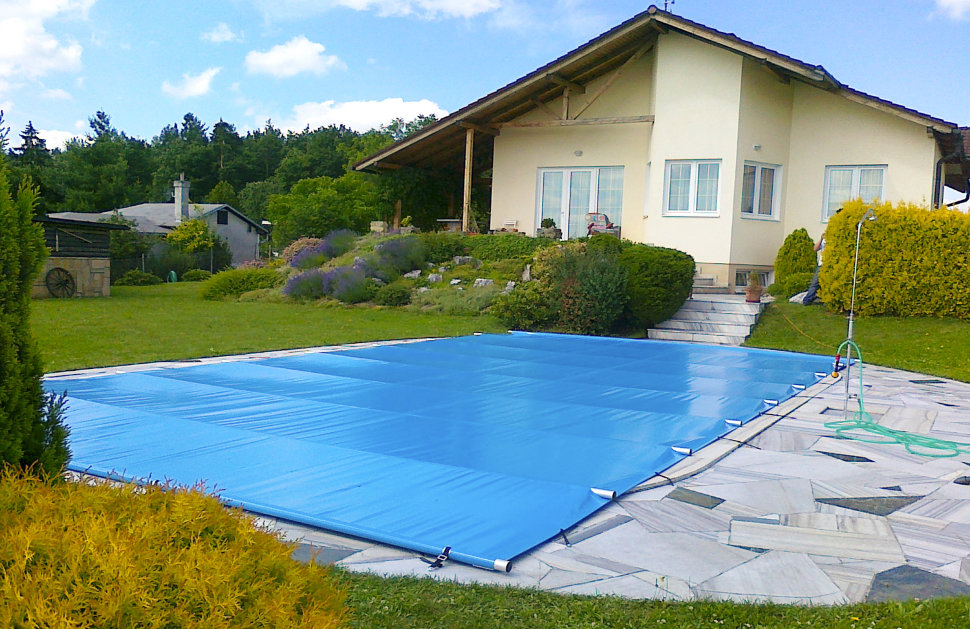 Защитное виниловое покрытие для бассейна 10х5 м
