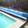 Раздвижные ПВХ покрытия для бассейна 10х5 м 