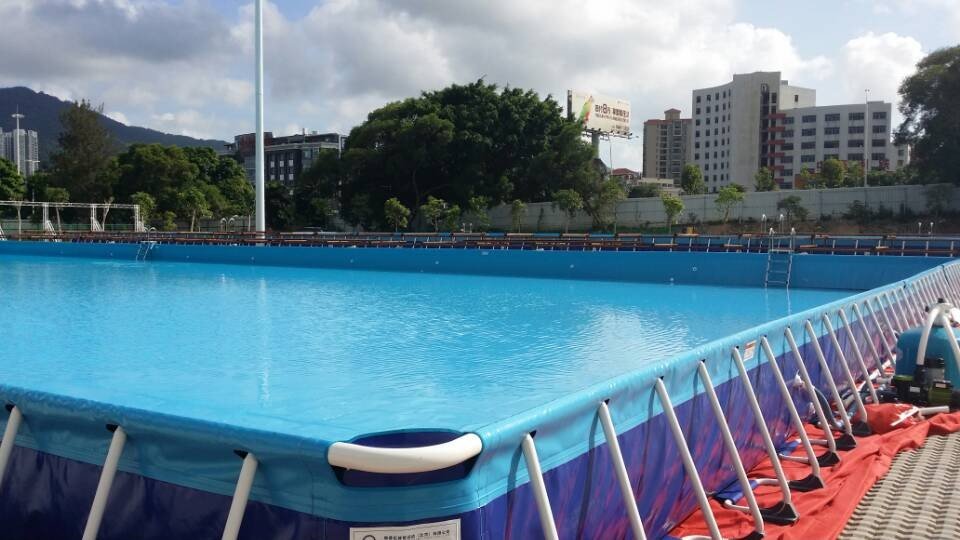 Каркасный летний бассейн большего размера 15 x 20 x 1,32