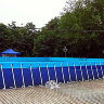 Каркасный бассейн большего размера Metal Frame pool 10м x 25м x 1,32м 