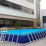 Сборный летний бассейн для мероприятий 20 x 25 x 1,32 метра