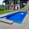 Композитный бассейн Лагуна Нона 9 х 3,5 м