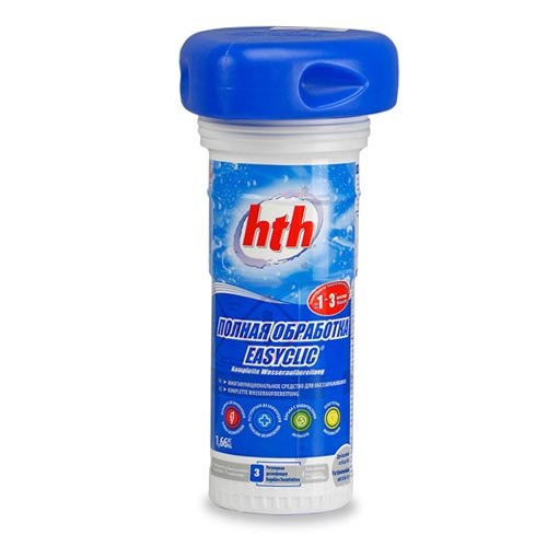 Комплексный препарат для обработки воды бассейна HTH 1.66 кг