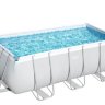 Каркасный прямоугольный бассейн Bestway 56457 412х201х122 см с песочным фильтром