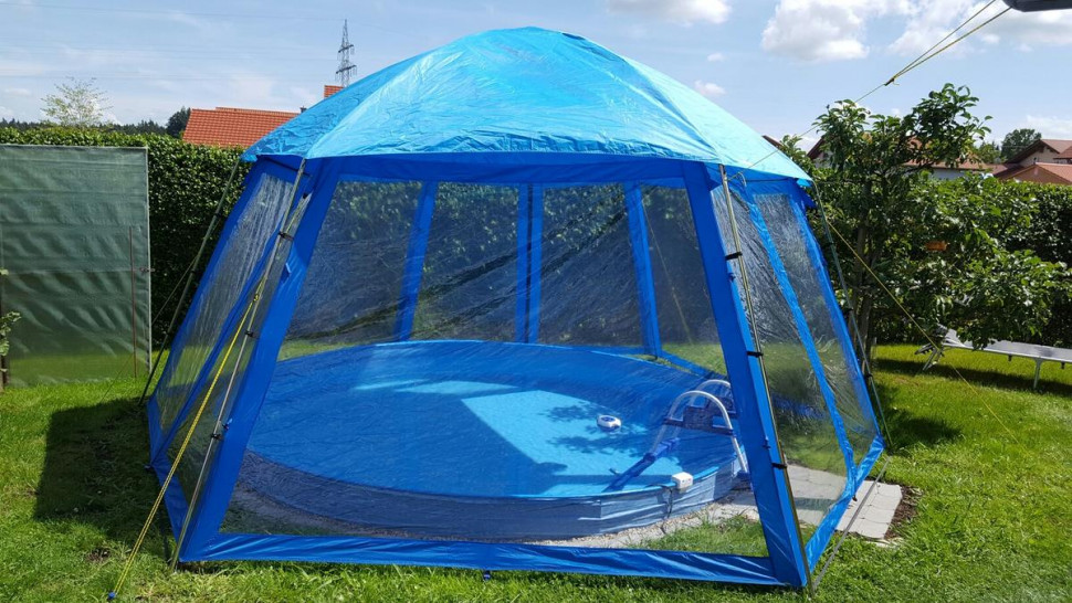 Тент шатер для бассейна Акватюнинг 6х5,2х2,8 м