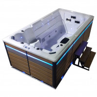 Плавательный СПА бассейн Бигир Парте с противотоком 430x228x150 см