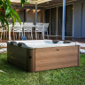 Сборный уличный джакузи Mspa Oslo Amber Plus 180х180х65см М-Спа Осло Амбер Плюс с гидромассажем