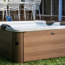 Сборный уличный джакузи Mspa Oslo Amber Plus 180х180х65см М-Спа Осло Амбер Плюс с гидромассажем