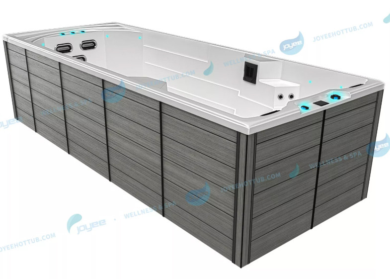 Плавательный СПА бассейн с противотоком Акватюнинг Довер 585x230x155см