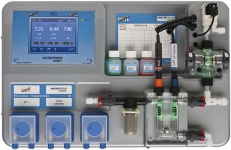 Автоматическая система WATERFRIEND exclusiv Chlor измерения и регулирования хлора, pH и Redox